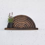 Hanah Home Raf295 Estantería Decorativa de Madera